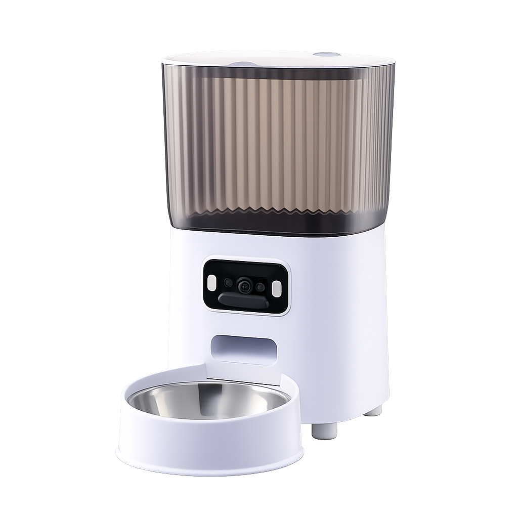 Distributeur Automatique de Croquettes avec Caméra