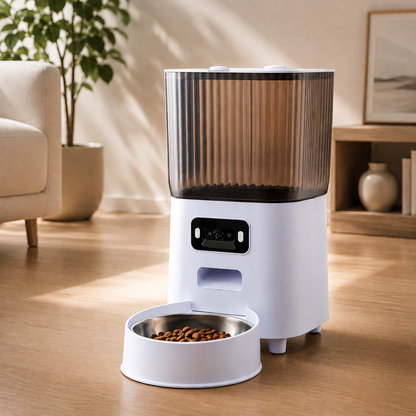 Distributeur Automatique de Croquettes avec Caméra